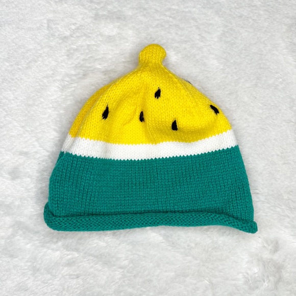 Majestic Filatures Deluxe Knit Watermelon Baby Beanie OS - Picture 1 of 5